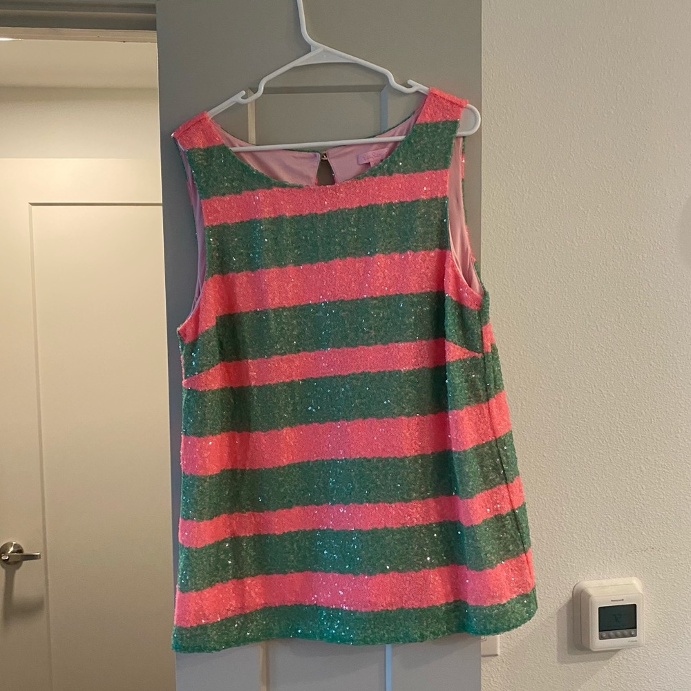 Lilly Pulitzer Sequin Tank Top